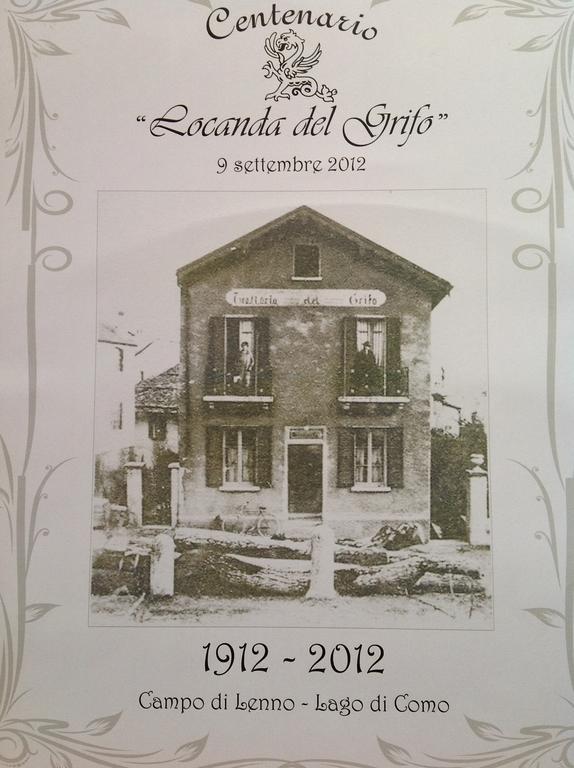Il Grifo Bed & Breakfast Lenno Bagian luar foto